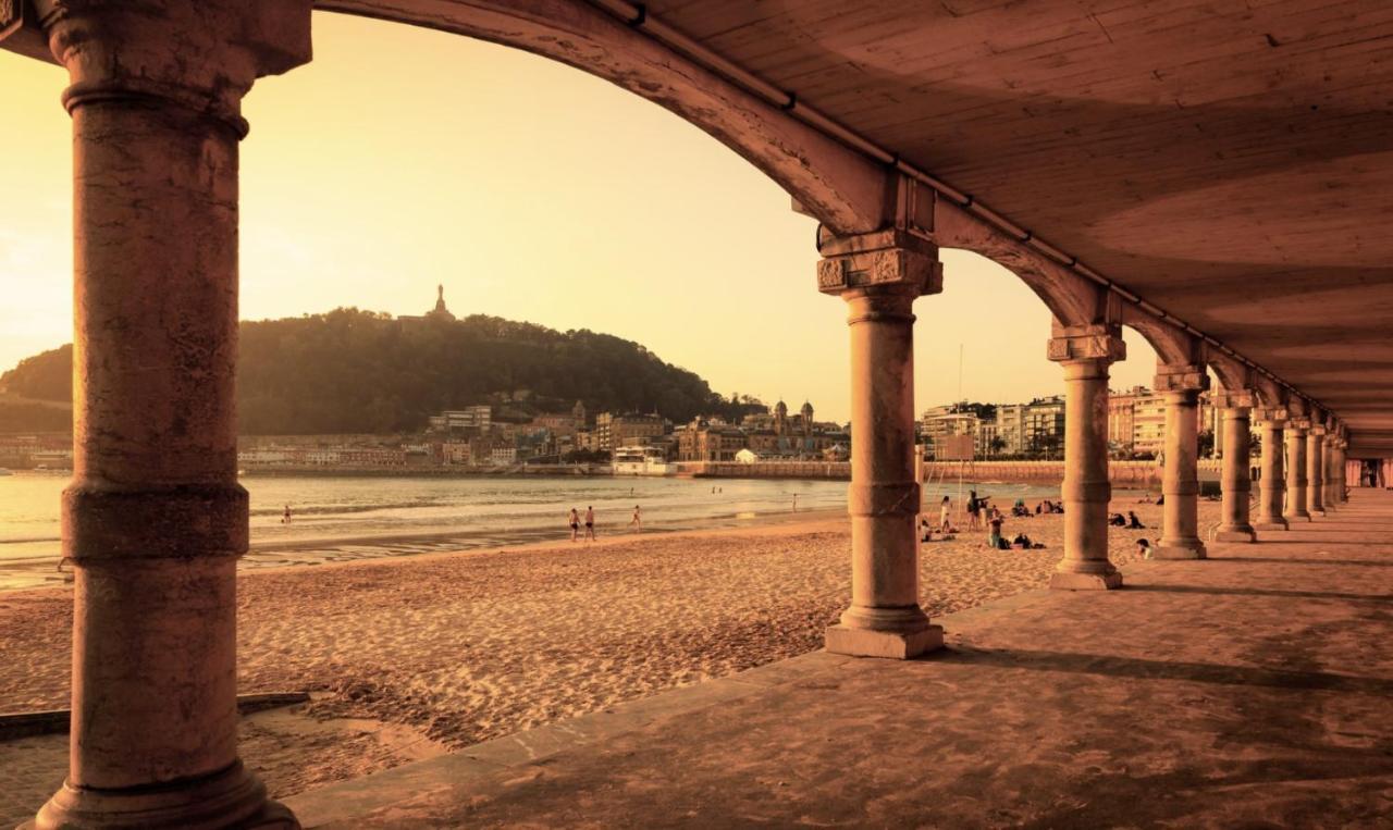 Paradise Luxurious Flat, Free Parking, 3 Double Rooms, Terrace, Jacuzzi, Fully Renovated San Sebastián Exterior foto